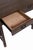 2020s Mission Quarter Sawn Oak Writing Desk - Walnut For Sale - Image 5 of 11