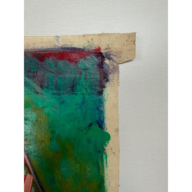 20th Century, Untitled, Post-Impressionist, Colorful Still Life, Oil Painting on Canvas Cloth, Artist Uknown For Sale - Image 10 of 13