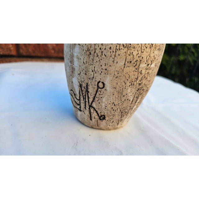 Ceramic Vase by M.K., Sweden, 1960s For Sale - Image 6 of 8
