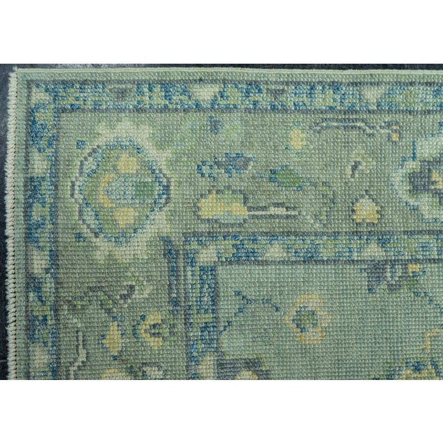 Turkish Oushak Rug 2'10" x 14'8" #19189 For Sale - Image 4 of 8