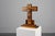 Belgian Crucifix in Oak and Copper, 1920 For Sale - Image 3 of 13