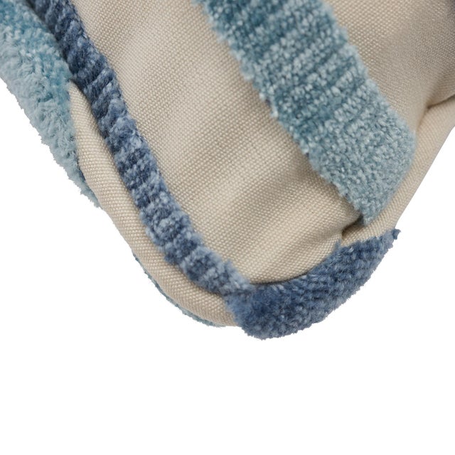 Schumacher Contemporary Schumacher Le Matelot Pillow in Blue For Sale - Image 4 of 8