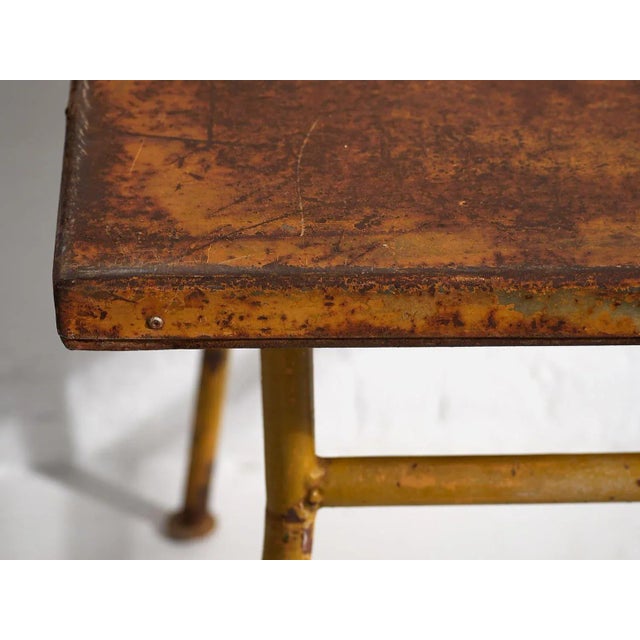 Brown Antique Terrace Table, 1920s For Sale - Image 8 of 10