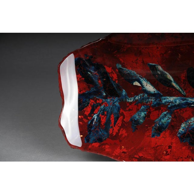 Large Artists Bowl by Duilio Barnabe, Dubé for Fontana Arte, Italy For Sale - Image 4 of 18