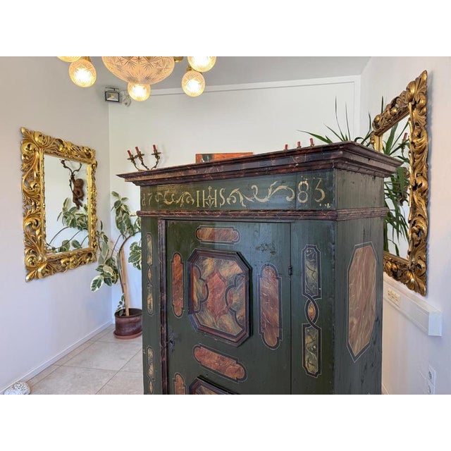 Baroque Farmhouse Cupboard in Pine For Sale - Image 14 of 18