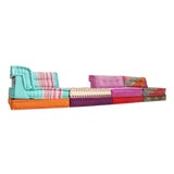 Mah Jong Sofa by Hans Hopfer and Kenzo Takada for Roche Bobois, 1970s, Set of 11 For Sale