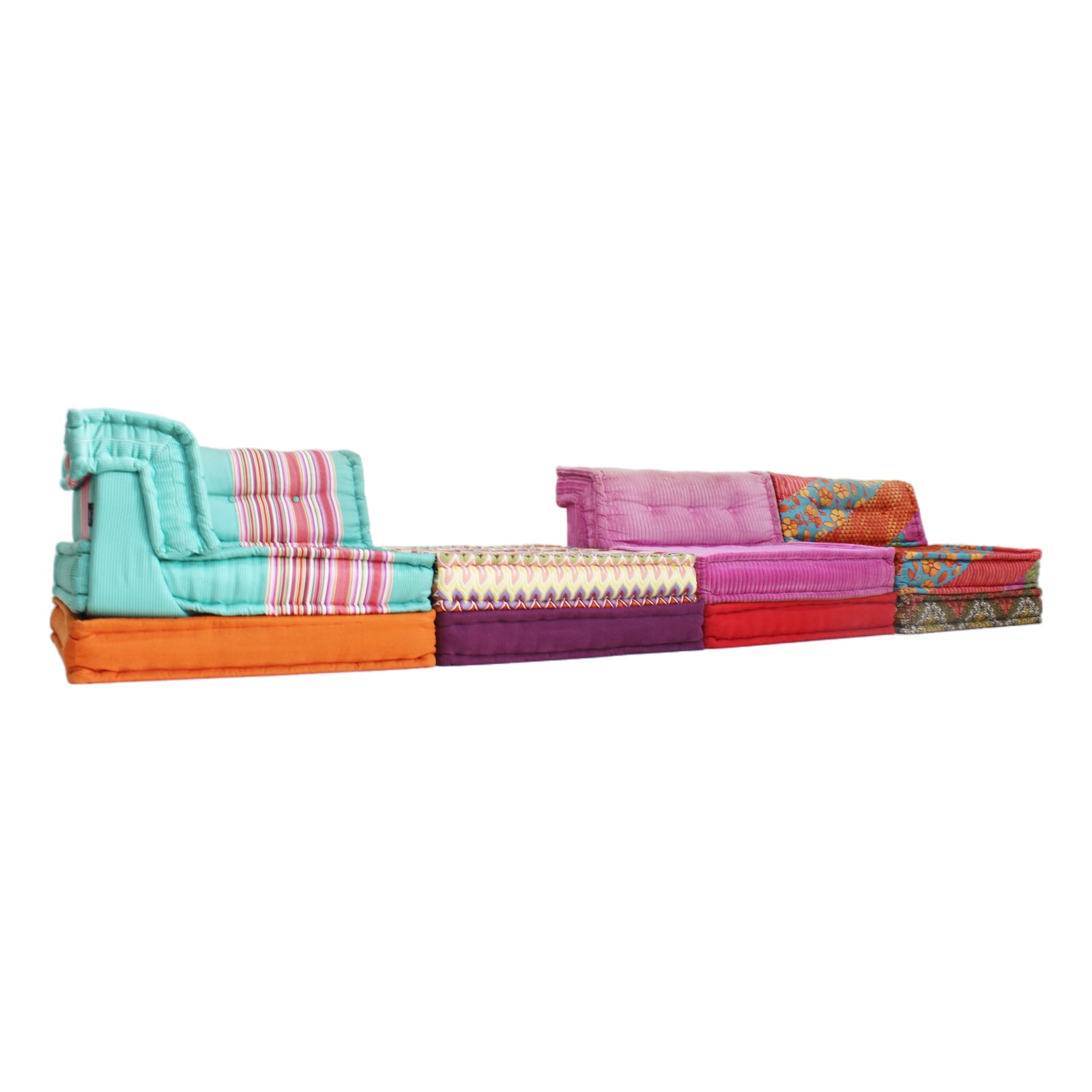 Mah Jong Sofa by Hans Hopfer and Kenzo Takada for Roche Bobois