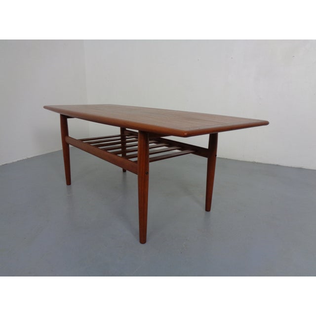 1960s Teak Coffee Table by Grete Jalk for Glostrup, Denmark, 1960s For Sale - Image 5 of 15