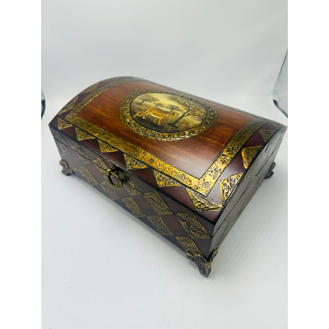 Decorative Cheetah Box For Sale - Image 11 of 11