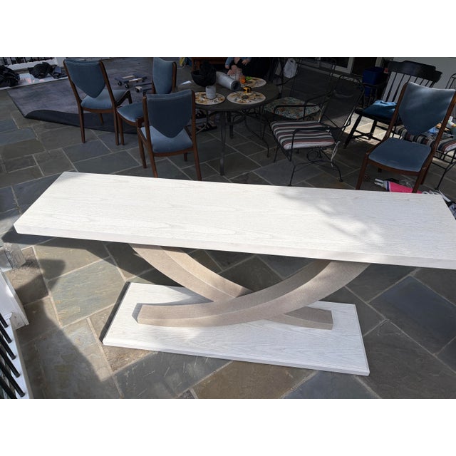 Ensemble Console Attributed to Maitland-Smith For Sale - Image 11 of 12