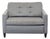 Crate & Barrel Bowen Modern Gray Sleeper Sofa - Comfortable Pull-Out Bed For Sale
