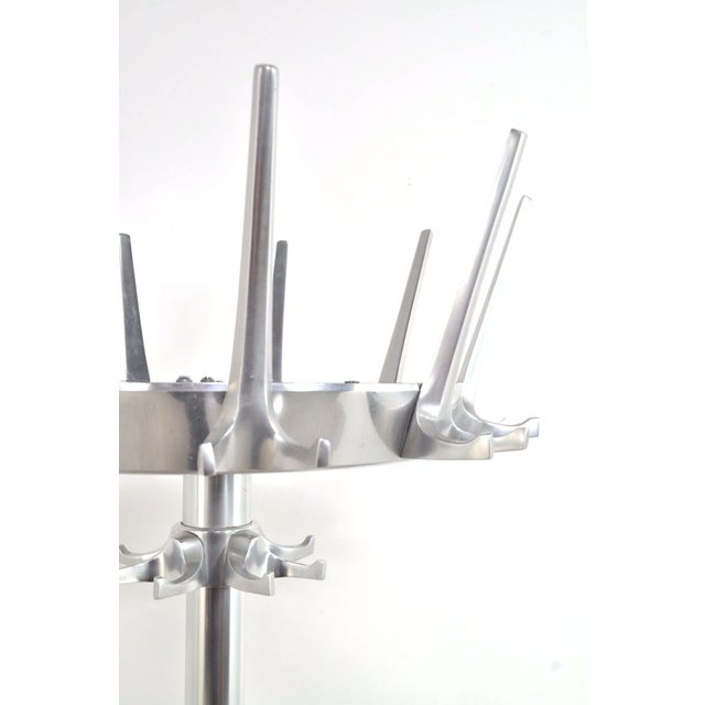 Vintage Floor Coat Rack with Umbrella Stand, 1950s For Sale - Image 6 of 8