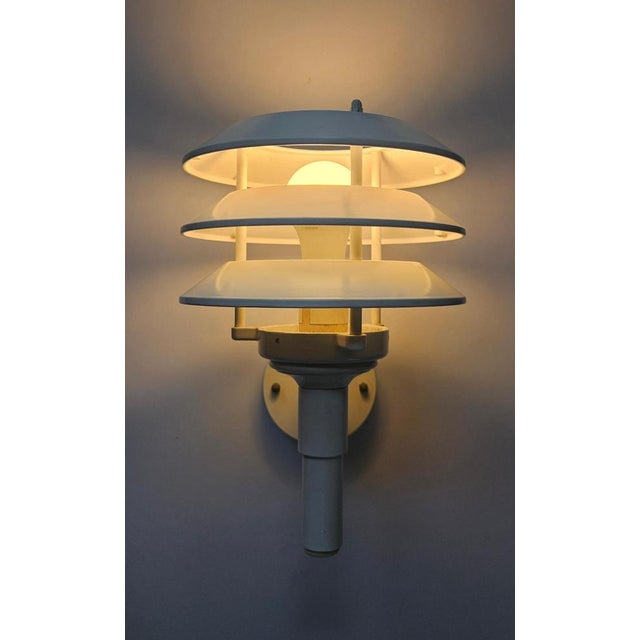 Poul Henningsen Mid-Century Wall Lamp in the style of Poul Henningsen, Germany, 1970s For Sale - Image 4 of 8