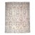 1960s Vintage Persian Handmade Wool Cotton Grey Area Rug For Sale
