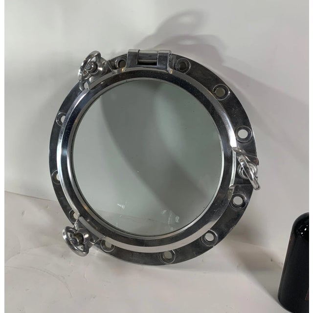 Aluminum Ship's Porthole For Sale In Boston - Image 6 of 11