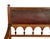 Antique Renaissance Revival Carved Walnut & Leather Hall Window Bench Italy 1880 For Sale - Image 11 of 15