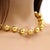 Vintage 19.2k Gold Vintage Portuguese Beads Statement Necklace For Sale - Image 10 of 12