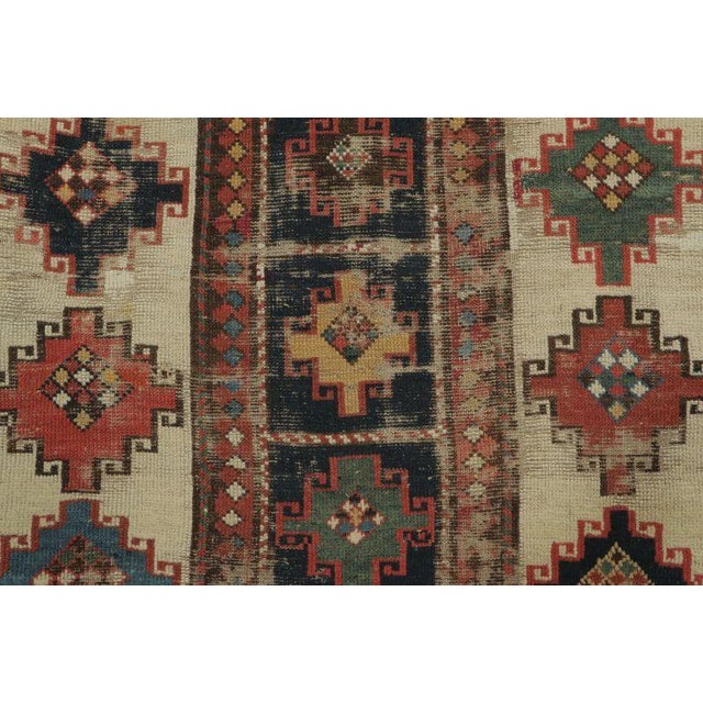 1950s Vintage Turkish Geometric Wool Runner by Rug & Kilim, 1950-1959 For Sale - Image 5 of 8