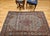 19th Century Persian Farahan Rug, Hand-Knotted Wool, Paisley Pattern, Pale Green & Navy, 4x6 For Sale In Chicago - Image 6 of 18
