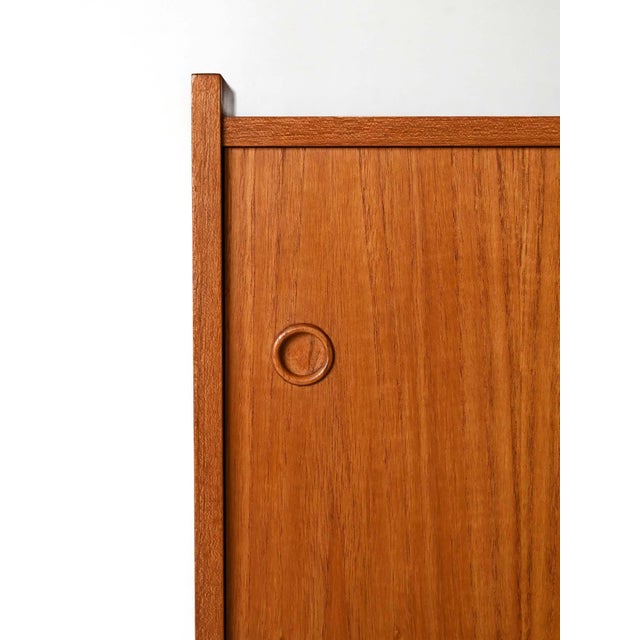 Wood Scandinavian Teak Sideboard, 1950s-1960s For Sale - Image 7 of 10