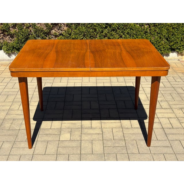 Wood Dining Table by J. Halabala, 1950s For Sale - Image 7 of 10