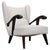 Wing Chair, Czechoslovakia, 1950s For Sale - Image 14 of 14