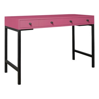 Maple Writing Desk - Pink For Sale