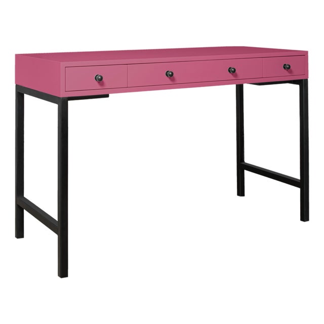 Maple Writing Desk - Pink For Sale