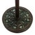 Arts & Crafts Pair Arts & Crafts Patinaed Bronze Candlesticks With Murano Glass Inserts C1920 For Sale - Image 3 of 7