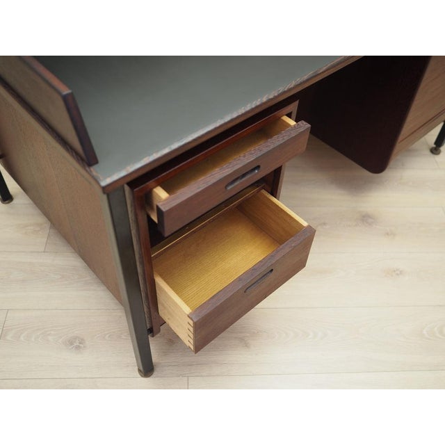 Danish Oak Desk, 1970s For Sale - Image 11 of 18