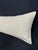 Turkish Hemp Pillow Cushion Natural Beige Sky Blue Cushion Cover 14x45 For Sale - Image 4 of 4
