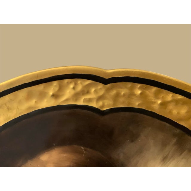 19th C Royal Vienna 11” Hand Painted Asti’s “Beauty” Portrait Charger Dated 1904 For Sale - Image 4 of 9