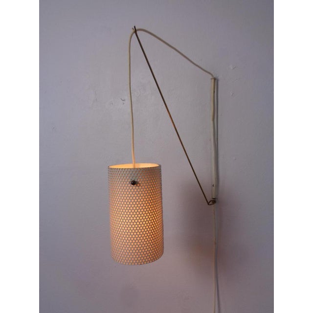 Adjustable Brass Wall Lamp, Italy, 1950s For Sale - Image 10 of 18