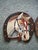 GORGEOUS Pair of Hand painted Wooden 10" Horseshoe Wall Plaques. Great for western theme deçor This product is a pair of...