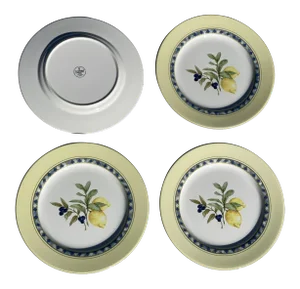 Vintage Royal Doulton China Carmina Dinner Plates - Set of 4