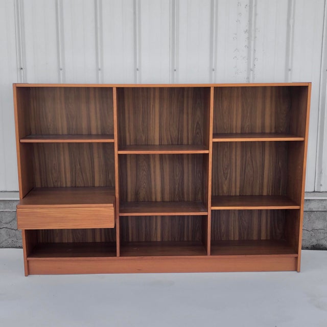 Scandinavian Modern Teak Bookcase by Jesper Chairish