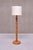 Modern Swedish Floor Lamp in Carved Pine Wood, 1960s For Sale - Image 10 of 14