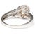 This 14-karat white gold ring features an Akoya pearl and diamond accent. From casual to formal, this ring's timeless...