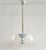 Mid-Century Italian Opaline Pendant Light Medusa by Giusto Toso for Leucos, 1970s For Sale - Image 9 of 14