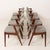 Wood Model 42 Chairs in Rosewood by Kai Kristiansen for Schou Andersen, Denmark, 1960s, Set of 8 For Sale - Image 7 of 18