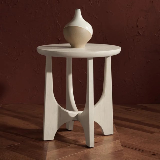Reimagining retro, this Sasha Accent Table is simply sensational. Hints of Mid-Century charm emanate from the finely...