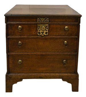 Antique Oak Miniature Chest, 1710