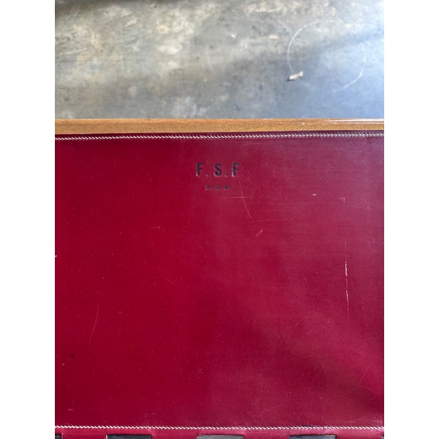 1940s Paul Dupré-Lafon for Hermès Rare Desk Pieces- Set of 4 For Sale - Image 16 of 16