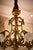 19th Century 1860 French Artisan Louis XVI Gold Bronze Chandelier For Sale - Image 5 of 18