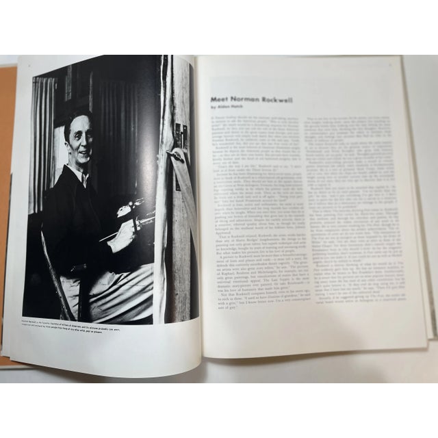 Norman Rockwell Norman Rockwell Large Coffee Table Art Book - 1st Edition Vintage 1979 For Sale - Image 4 of 12