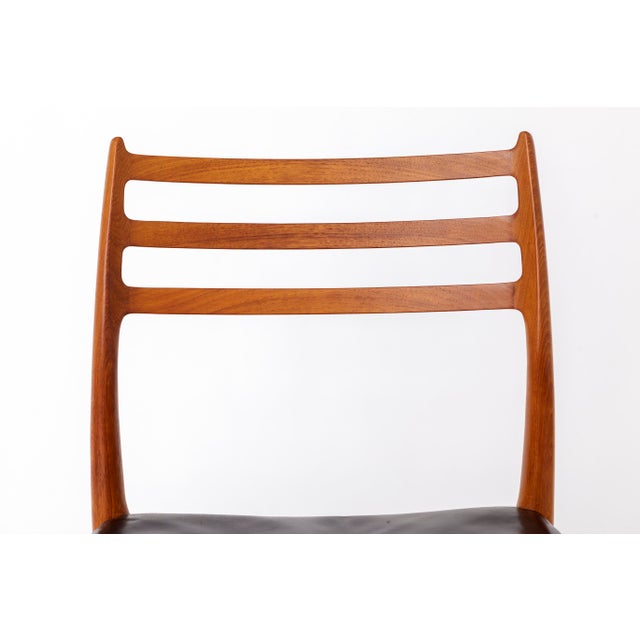 Niels Møller Chair, Model 78 – 1960s PS: Additionally, we are currently working on a set of four of this model in dark...