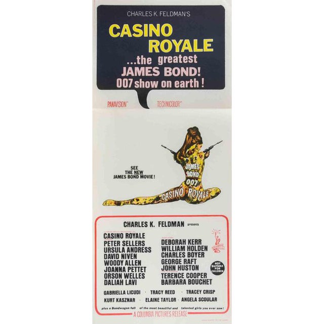 Australian Casino Royale Daybill Poster, 1967 For Sale