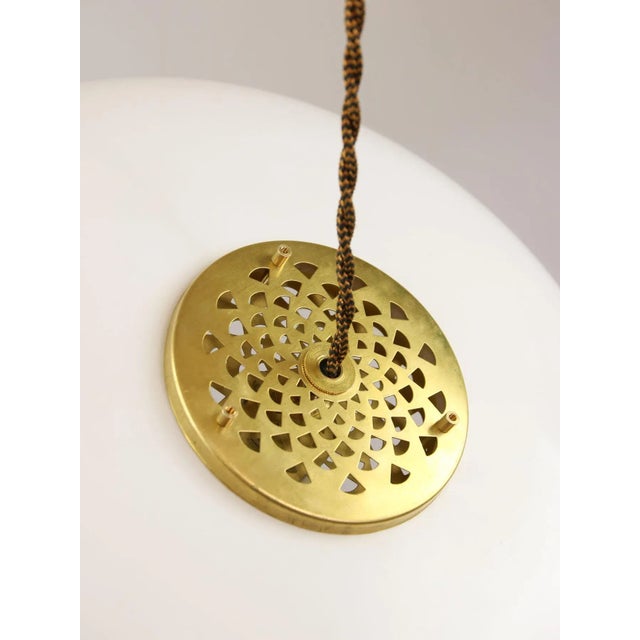 Goldenrod Space Age Medusa in Brass by Luigi Massoni for Guzzini, 1970s For Sale - Image 8 of 18