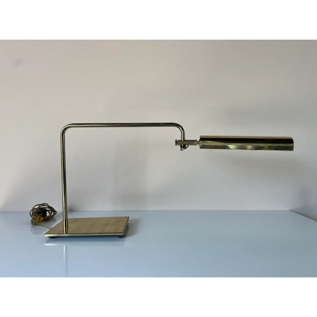 Vintage Jim Bindman Brass Extendable Arm Desk Lamp/ Sold For Sale - Image 12 of 12