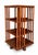 Revolving Three-Tier Bookcase with Slatted Sections on Revolving Base, 1900s For Sale - Image 4 of 7
